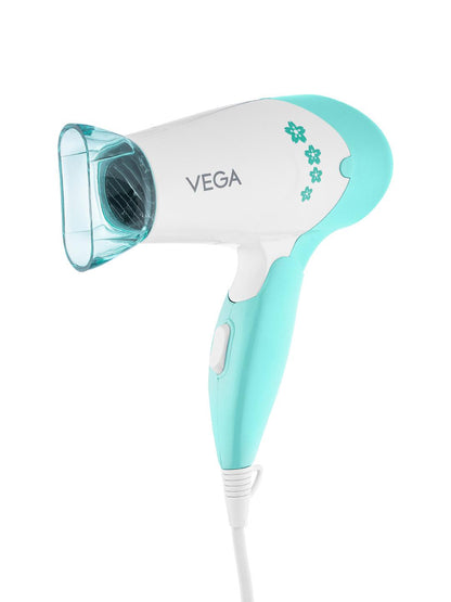 VEGA Insta Glam VHDH-20N Foldable 1000W Hair Dryer Blue