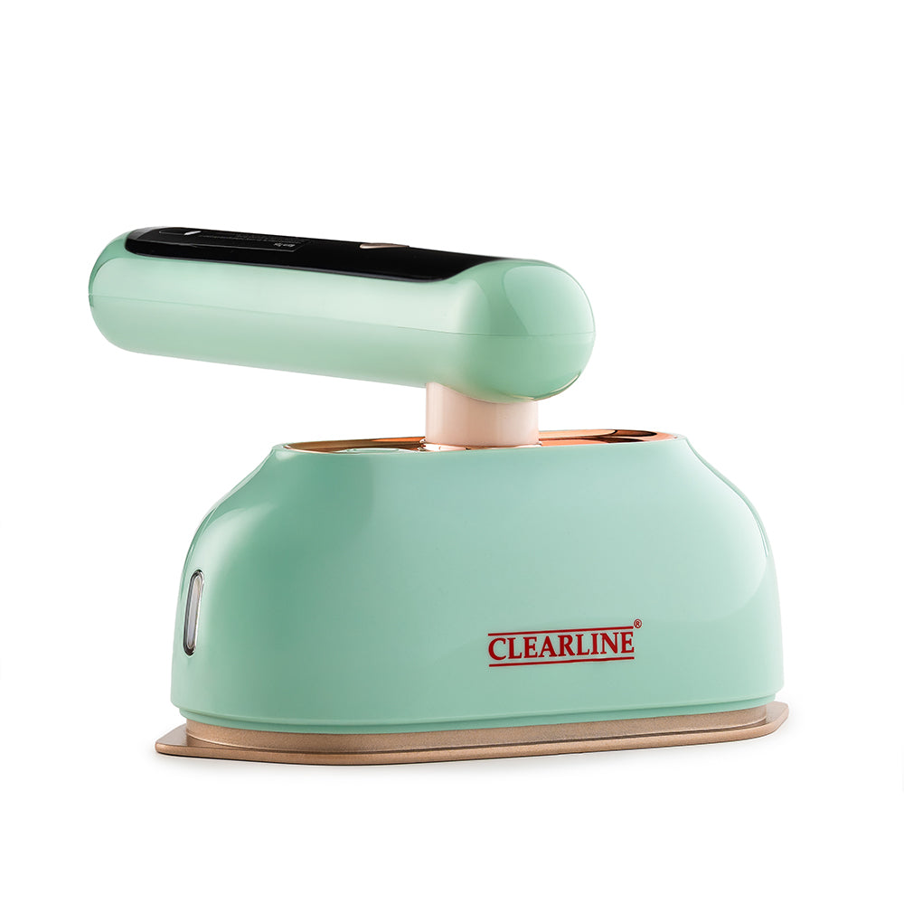 Clearline Jet Press 2-in-1 Portable Travel Iron and Garment Steamer