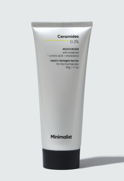 Minimalist Ceramides 0.3% Barrier Repair Moisturizer with Soothing Bisabolol