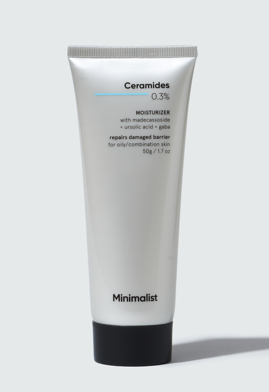 Minimalist Ceramides 0.3% Madecassoside Repair Gel Moisturizer for Oily Skin