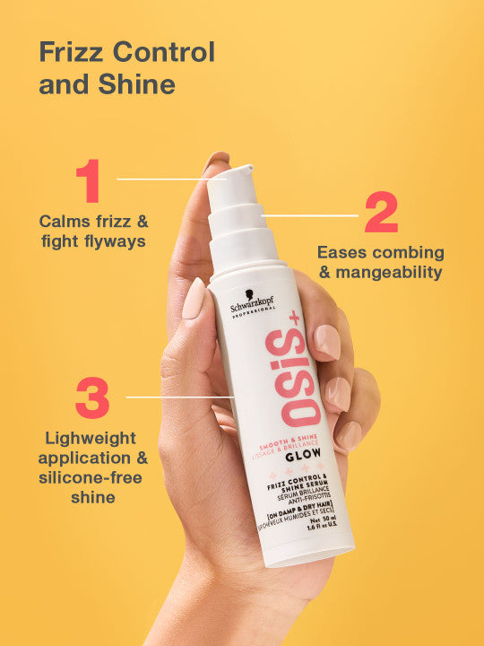 Schwarzkopf Professional OSiS+ Glow Frizz Control and Shine Hair Serum