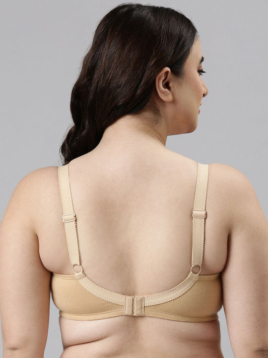 Enamor Non-Padded Wirefree Full Coverage Super Contouring M-Frame Full Support Bra