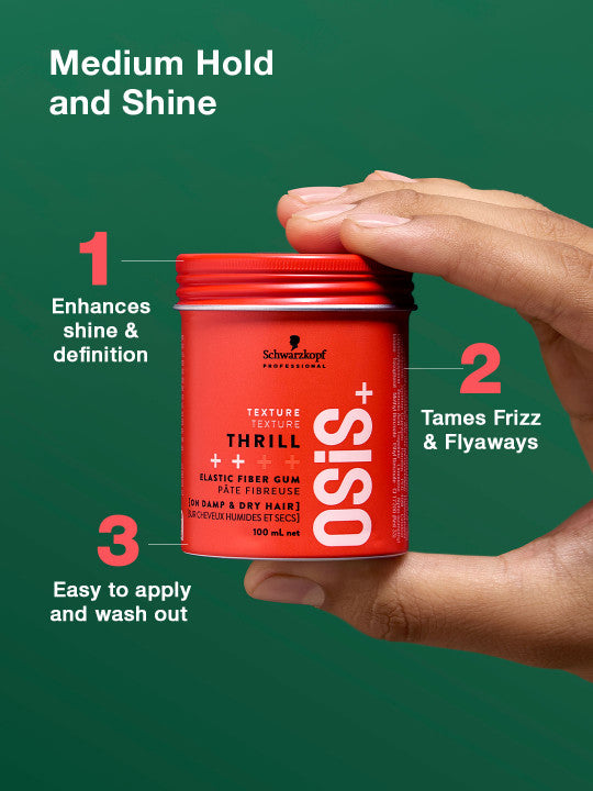 Schwarzkopf Professional OSiS+ Thrill Elastic Hair Styling Fibre Gum 100ml