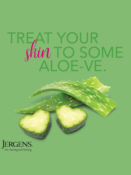 Jergens Aloe Soothing Refreshing Body Moisturizer for Dry Skin 20.3oz