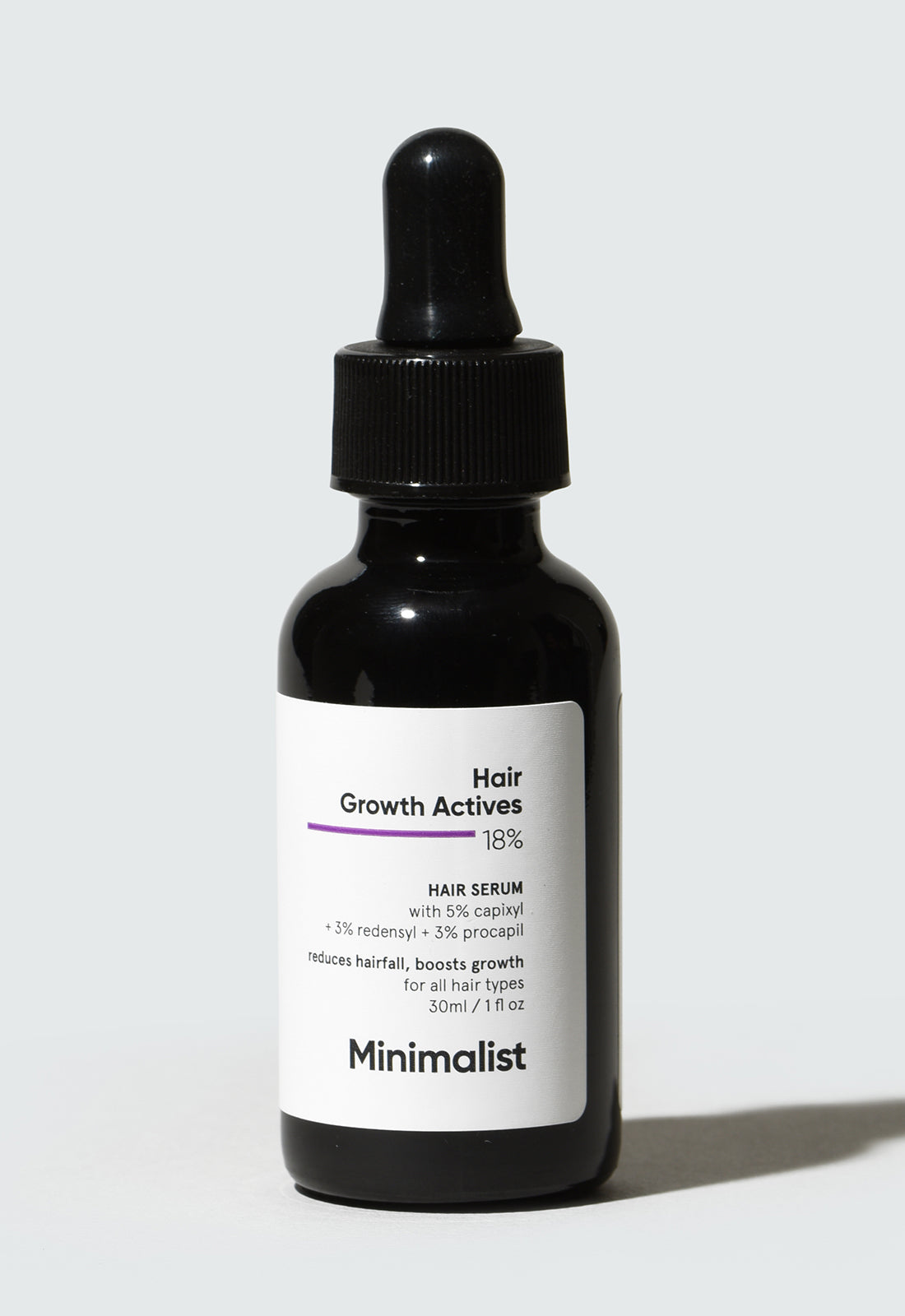 Minimalist Hair Growth Actives 18% Serum with Redensyl and Capixyl