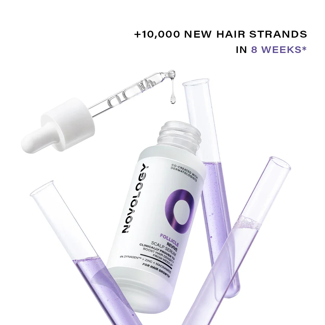 Novology Follicle Revive Hair Growth Serum with 4% Dynagen