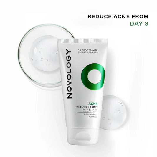 Novology Acne Deep Clearing Cleanser with TT2 Technology for Skin