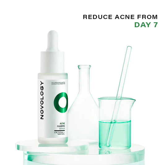 Novology Acne Clearing Serum with 0.1% Thymol and Terpineol