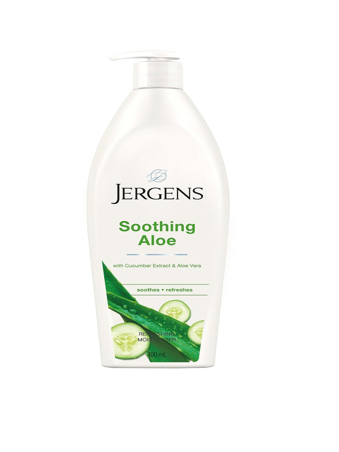 Jergens Aloe Soothing Refreshing Body Moisturizer with Aloe Vera 400ml