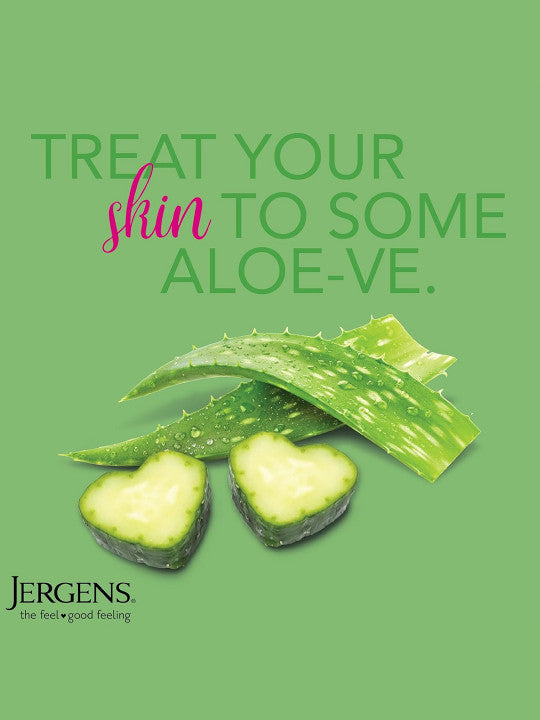 Jergens Aloe Soothing Refreshing Body Moisturizer with Aloe Vera 400ml