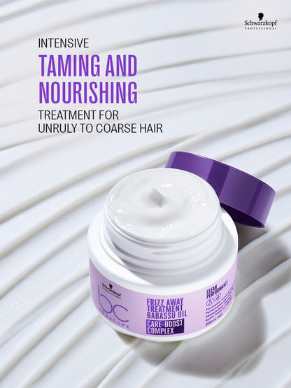 Schwarzkopf Professional Bonacure Frizz Away Hair Mask with Babassu Oil