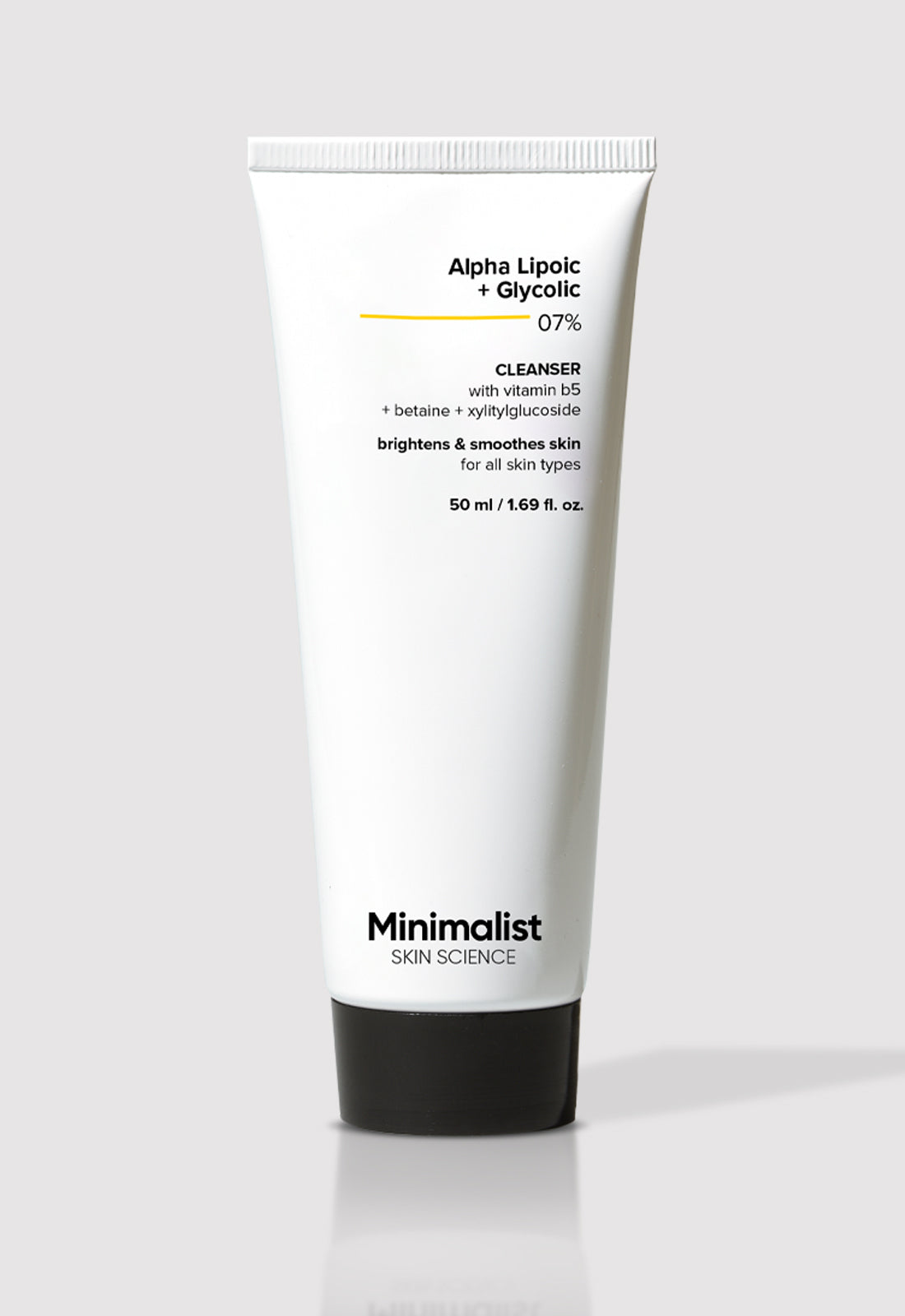Minimalist Alpha Lipoic + Glycolic 07% Brightening Face Cleanser