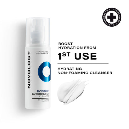 Novology Moisture Barrier Booster Cleanser for Dry and Sensitive Skin