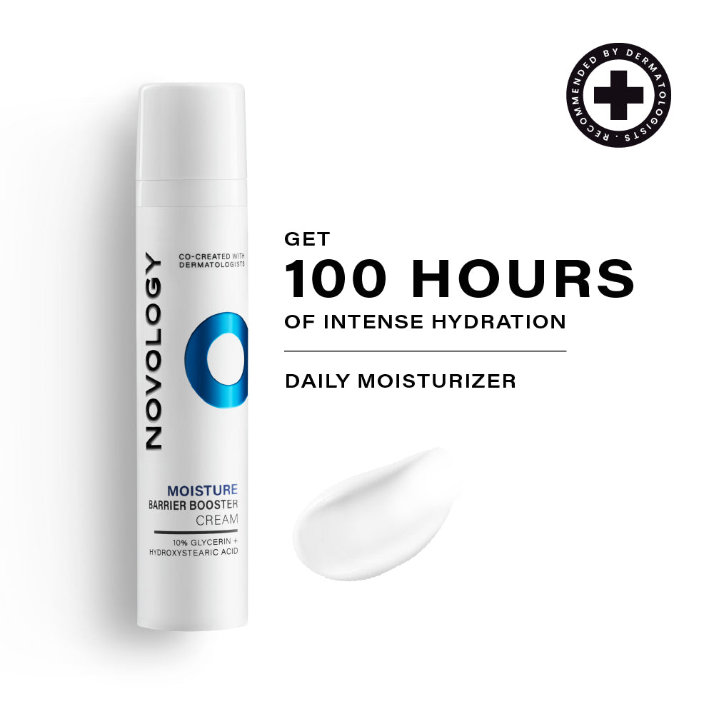 Novology Moisture Barrier Booster Cream with Pro-Vitamin B5 and Glycerin 50g