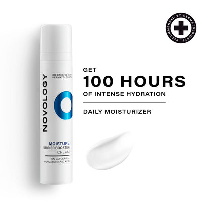 Novology Moisture Barrier Booster Cream with Pro-Vitamin B5 and Glycerin 50g