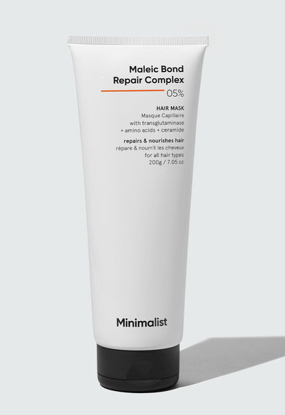 Minimalist Maleic Bond Repair Complex 5% Mask for Damaged Hair