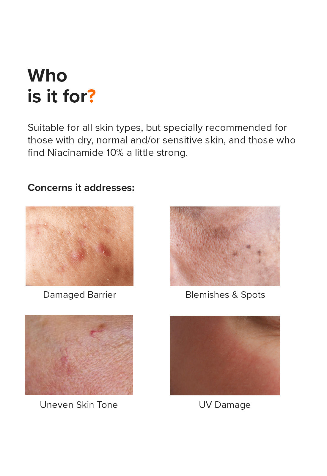 Minimalist Niacinamide 5% Hydrating Face Serum for Sensitive Skin Repair