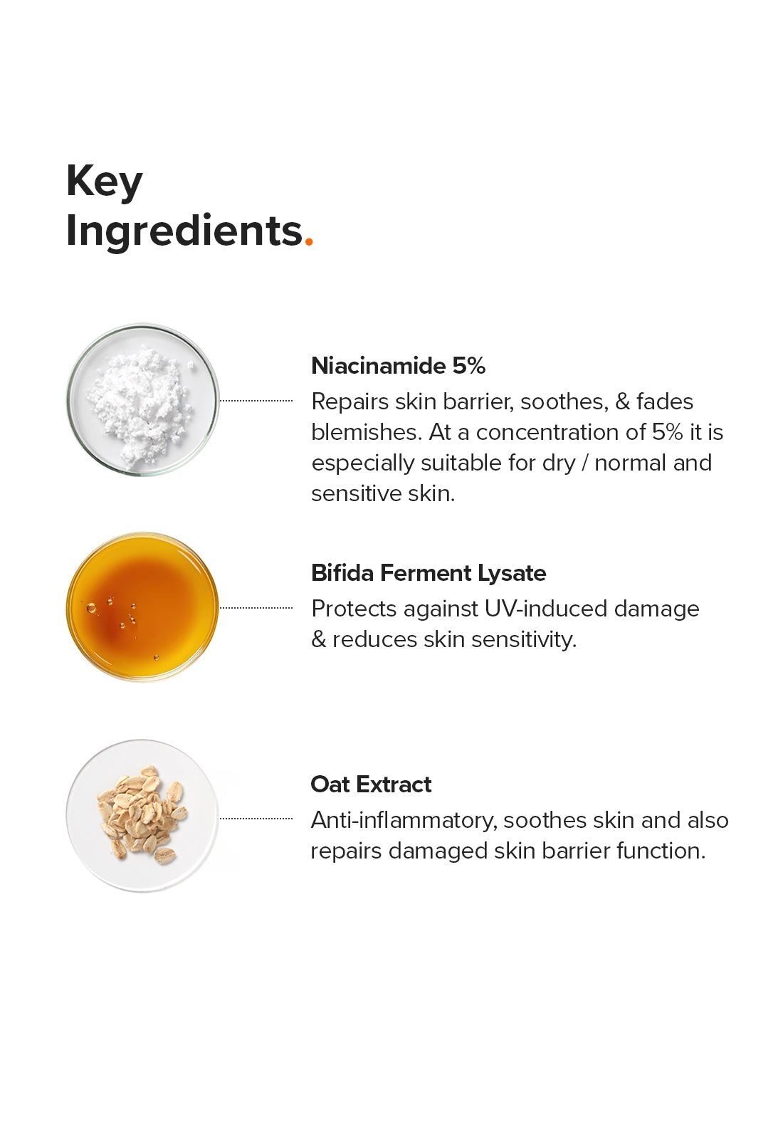 Minimalist Niacinamide 5% Hydrating Face Serum for Sensitive Skin Repair
