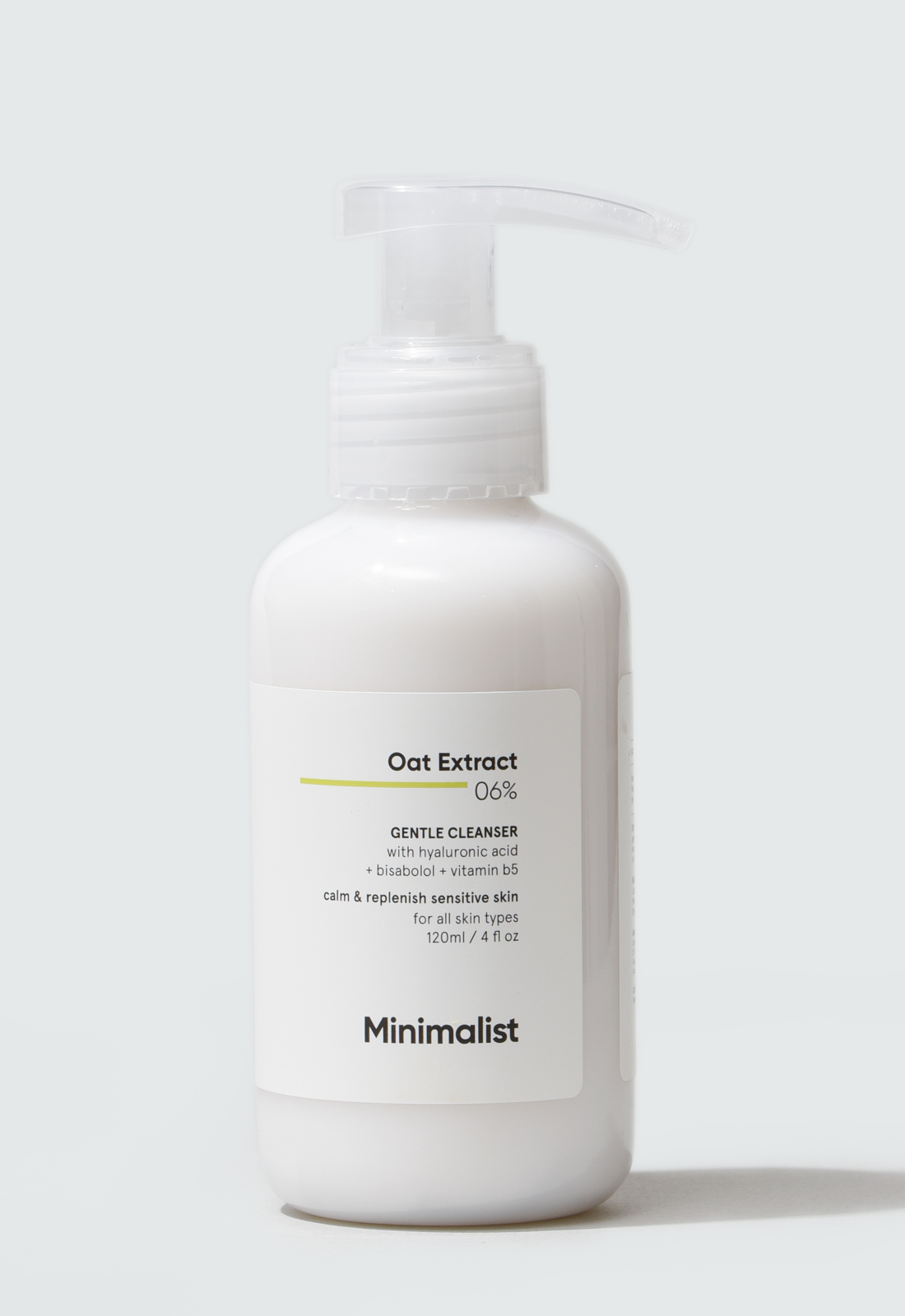 Minimalist Oat Extract 06% Gentle Cleanser for Sensitive Dry Skin