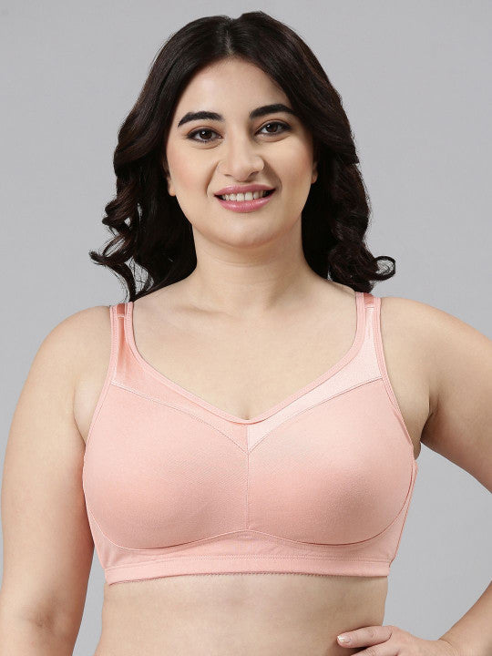 Enamor Super Lift Classic Full Support Bra A112 for Everyday Comfort & Natural Shape