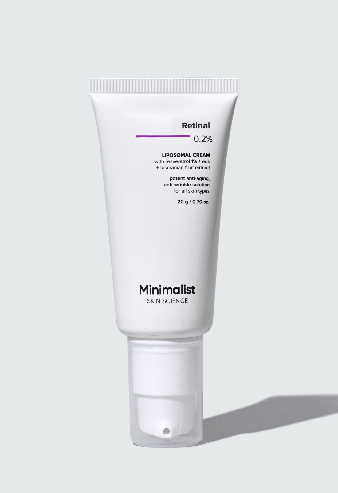 Minimalist Retinal 0.2% Liposomal Anti-Aging Night Cream For Wrinkles