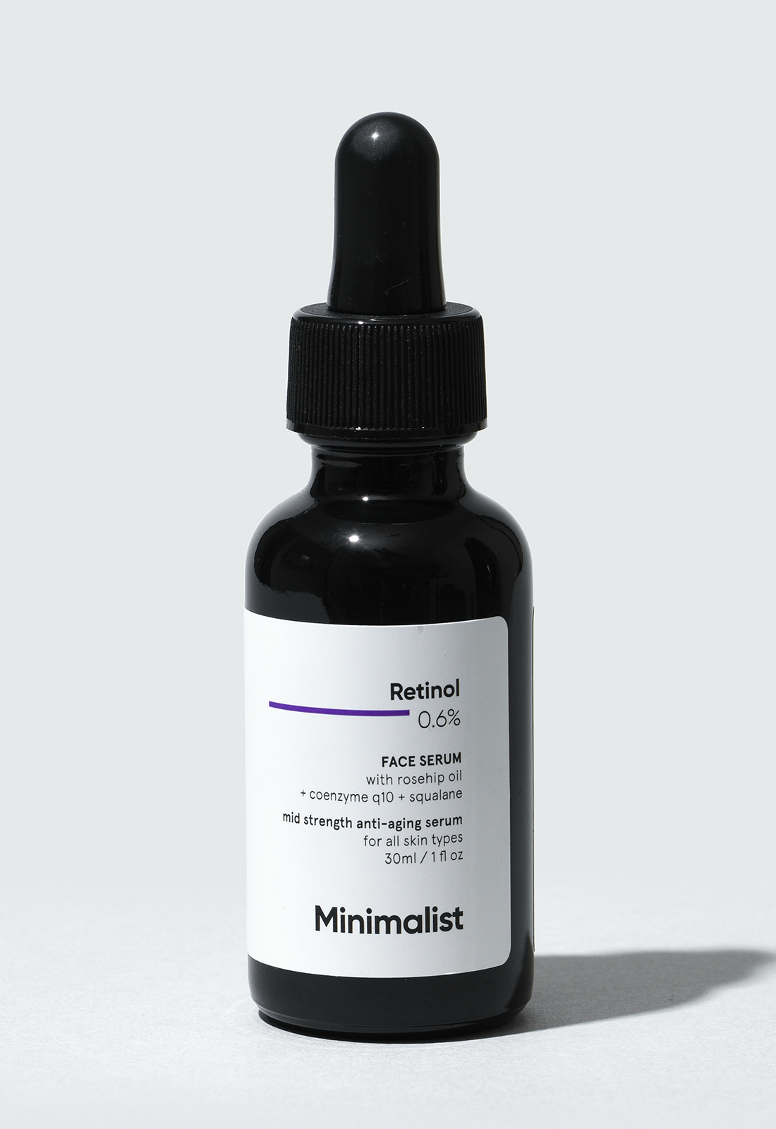 Minimalist Anti-Aging Retinol 0.6% Serum with Q10 and Squalane