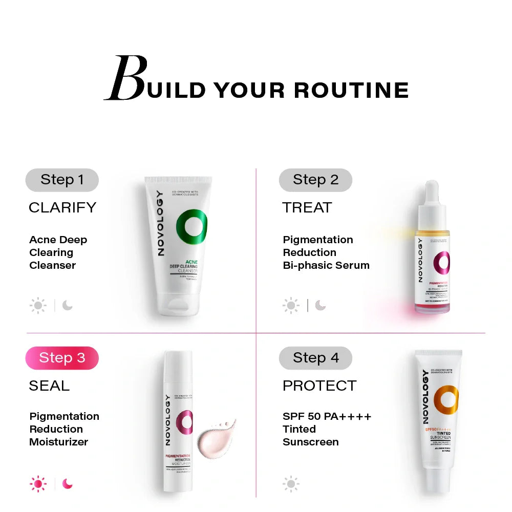 Novology Pigmentation Reduction Moisturizer SPF 30 Sunscreen With Niacinamide