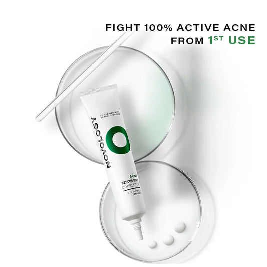 Novology Acne Rescue Spot Corrector Gel for Active Acne Pimples
