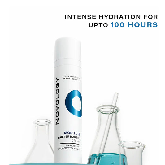 Novology Moisture Barrier Booster Cream with Pro-Vitamin B5 and Glycerin 50g