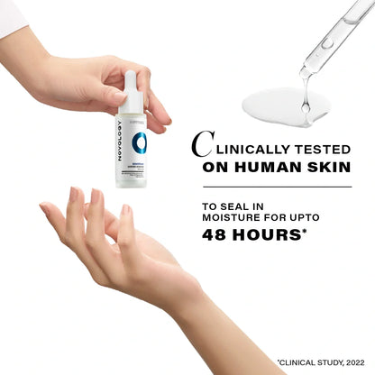 Novology Moisture Barrier Booster Serum with Hyaluronic Acid for Dry Skin
