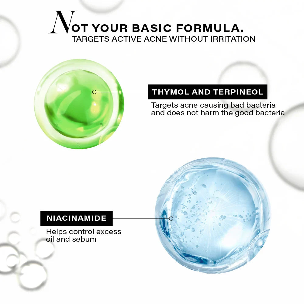 Novology Acne Clearing Serum with 0.1% Thymol and Terpineol