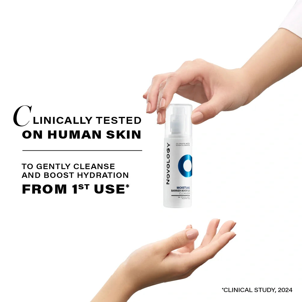 Novology Moisture Barrier Booster Cleanser for Dry and Sensitive Skin