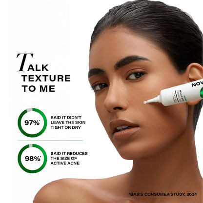Novology Acne Rescue Spot Corrector Gel for Active Acne Pimples