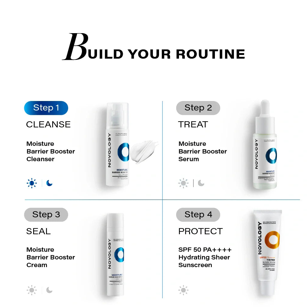 Novology Moisture Barrier Booster Cleanser for Dry and Sensitive Skin