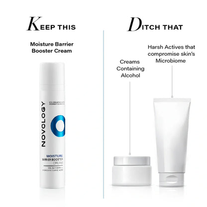 Novology Moisture Barrier Booster Cream with Pro-Vitamin B5 and Glycerin 50g