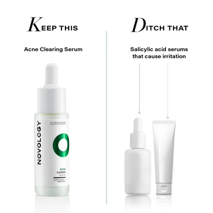 Novology Acne Clearing Serum with 0.1% Thymol and Terpineol