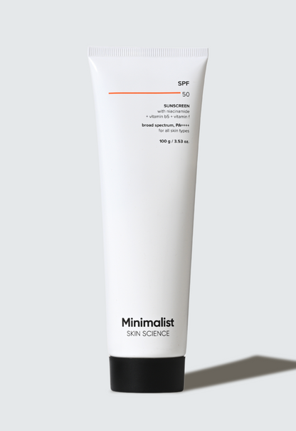 Minimalist Multi-Vitamin SPF 50 Sunscreen Broad Spectrum PA++++ Lightweight