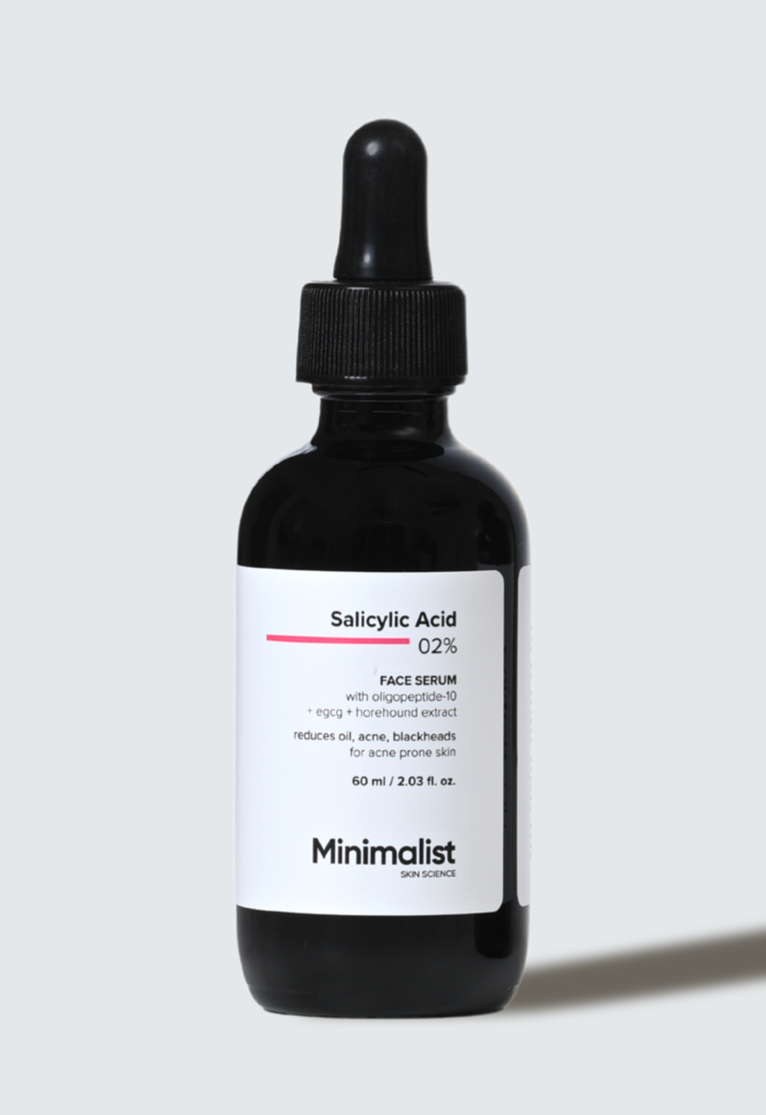 Minimalist Salicylic Acid 2% Face Serum for Acne and Blackheads