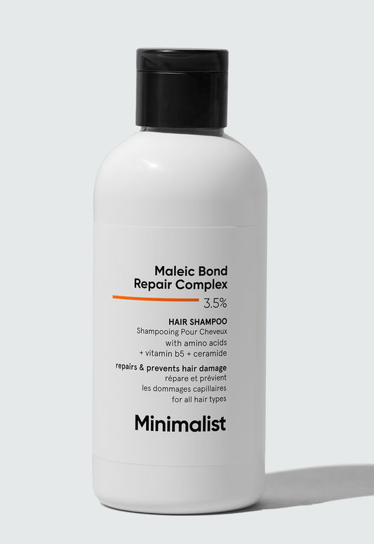 Minimalist Maleic Bond Repair Complex 3.5% Sulfate-Free Strengthening Hair Shampoo