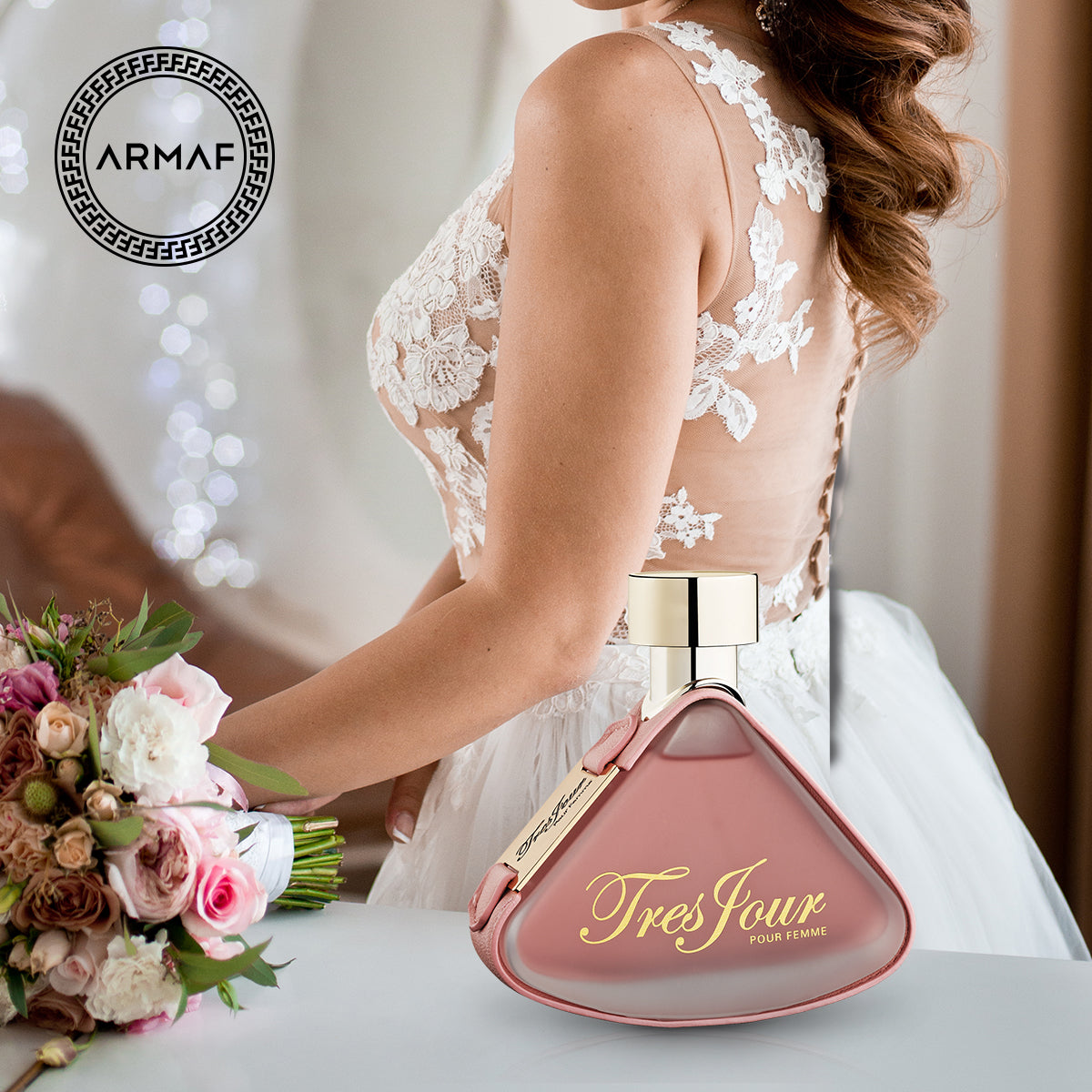 Armaf Tres Jour 100ML Eau De Parfum: Floral Woody Musk Fragrance for Women