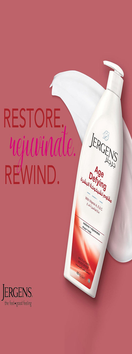 Jergens Age Defying Multi Vitamin Body Moisturizer Lotion 400ml