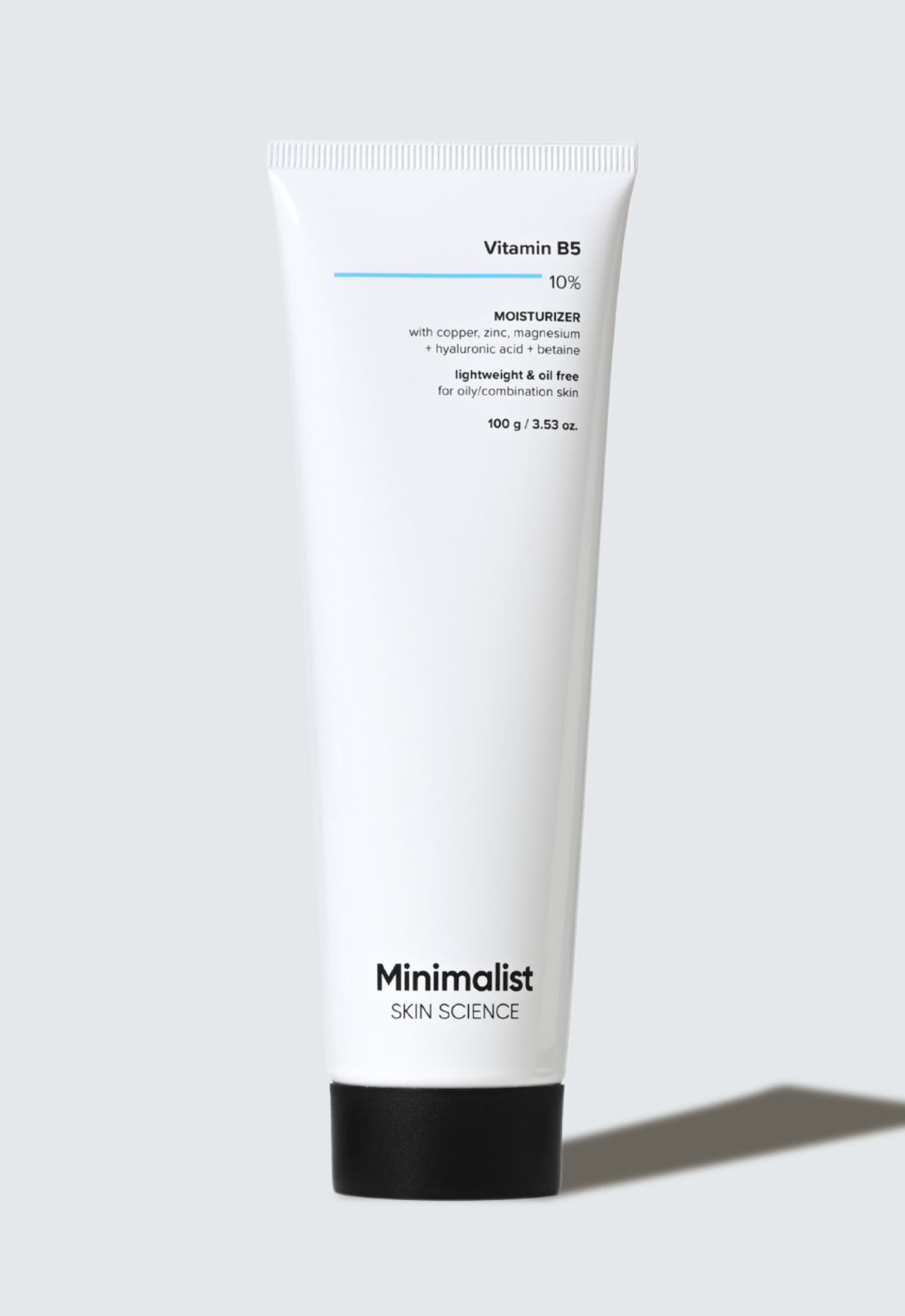 Minimalist Vitamin B5 10% Lightweight Oil-Free Face Moisturizer Repair Cream