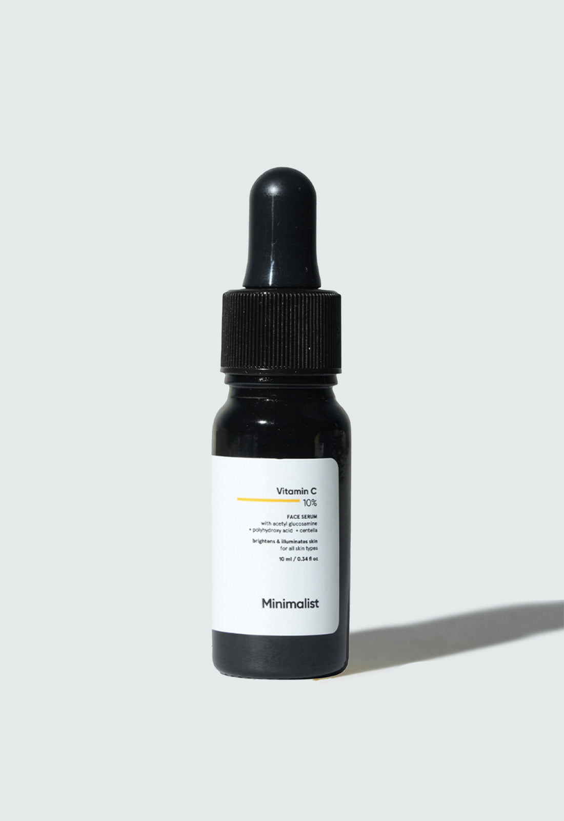 Minimalist Vitamin C 10% Face Serum for Brighter Glowing Skin