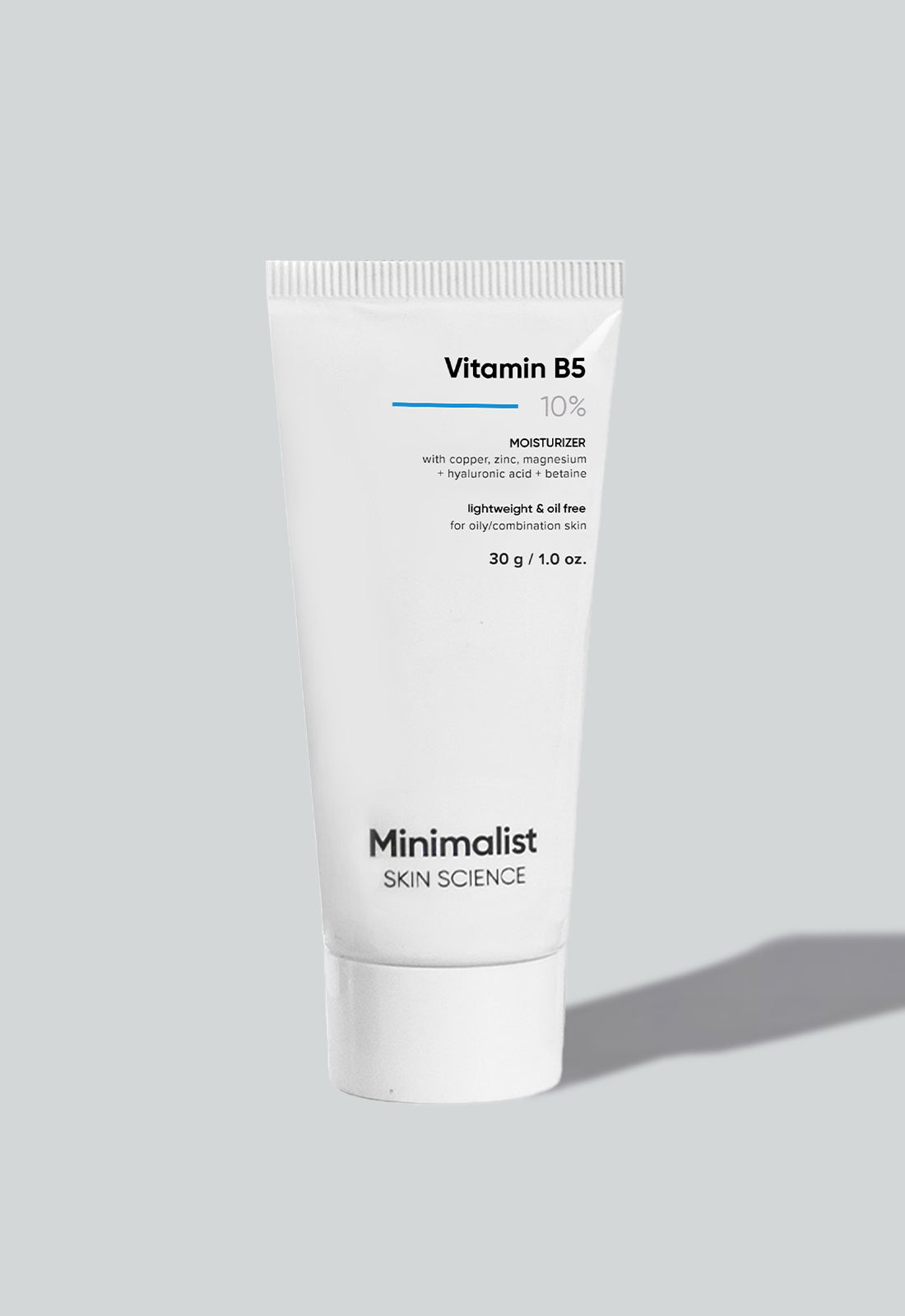Minimalist Vitamin B5 10% Oil-Free Face Moisturizer for Oily Skin