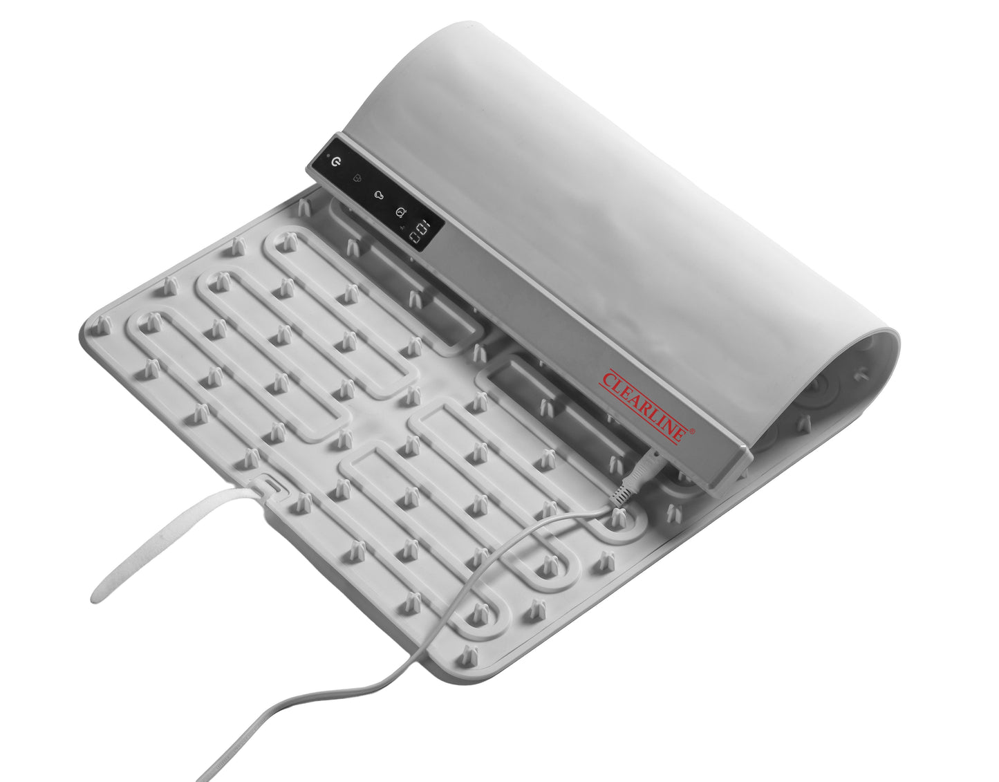 Clearline Foldable Silicone Food Warming Mat with Adjustable Temperature Control