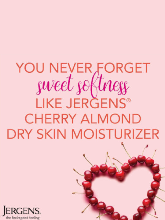 Jergens Original Scent Cherry Almond Body Moisturizer for Dry Skin