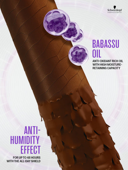 Schwarzkopf Professional Bonacure Frizz Away Shampoo with Babassu Oil