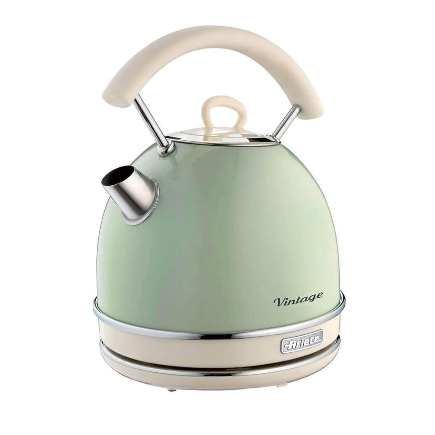 Ariete 2877 Vintage Green Electric Kettle 1.7L with Auto Shut-off