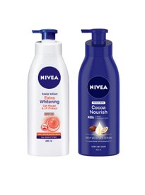 Nivea Cocoa Nourish Hyaluron Body Lotion for 72H Deep Moisturization