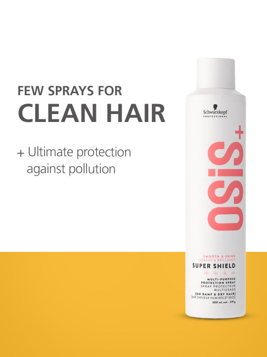 Schwarzkopf Professional OSiS+ Super Shield Heat Protection Hair Spray 300ml